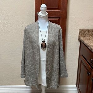 Eileen Fisher Jacket Blouse and jewelry set